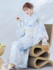 画像11: アイシーフラワー牡丹浴衣 OBI-siwa-200-kj-13-OW / HIMO-900-yn-5-IV / HEKO-800-sb-5-WH / YA-72-kn-Y / YA-1081-kj-BL / GETA-01-kj-2-BL / [YMT] (11)