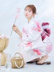 画像15: 【即日発送】ニュアンスピンク金魚浴衣 OBI-g-500-kj-1-R / HIMO-900-yn-5-IV / HEKO-800-sb-5-WH / YA-593-kj-CL / GETA-01-kj-7-P/ [YMT] (15)
