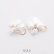 画像2: 【アクセサリー：ピアス】フラワーモチーフピアス【Fサイズ/1カラー】[YMT] (2)