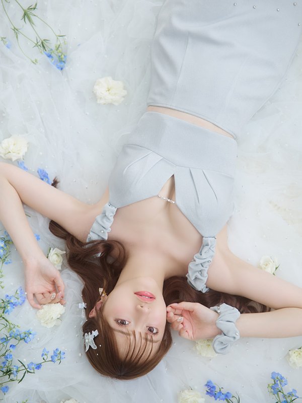 画像5: XSサイズあり【PURESS/ピュアレス】デザインショルダー/ バストタック/ チェーン/ ビジュー/ セパレート/ タイト/ マイクロミニ/ ミニドレス/ キャバドレス[OF5] (5)