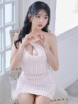 画像11: XSサイズあり【PURESS/ピュアレス】ワンショルダー/ パール/ バストカットデザイン/ マイクロミニ/ タイト/ ミニドレス/ キャバドレス[OF5] (11)