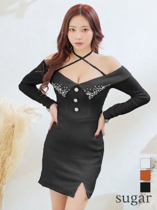 XSサイズあり【PURESS/ピュアレス】カラービジューオフ