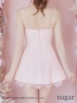 画像9: XSサイズあり【PURESS/ピュアレス】ビックリボンデザイン/ ショルダーパール/ マイクロフレアミニ/ ミニドレス/ キャバドレス[OF5] (9)