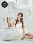 画像5: 【羽澄まり/関西コレクション着用】XSサイズあり【PURESS/ピュアレス】バストレースアップ/ オフショルダー/ パール/ ビジュー/ マイクロミニ/ ミニドレス/ キャバドレス[OF5] (5)
