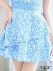 画像11: XS-Lサイズあり【Donia Quinn / ドニアクイーン】 レース/ ノースリーブ/ リボン/ フリル/ Aライン/ ワンピース/ ミニドレス/ キャバドレス[OF05] (11)