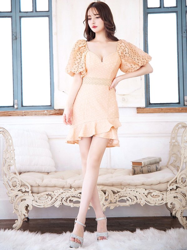 シアー モデル：ゆめ　身長：160cm　着用サイズ：8号(Sサイズ)