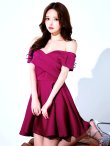 マゼンタ モデル：ゆめ　身長：160cm　着用サイズ：8号(Sサイズ)