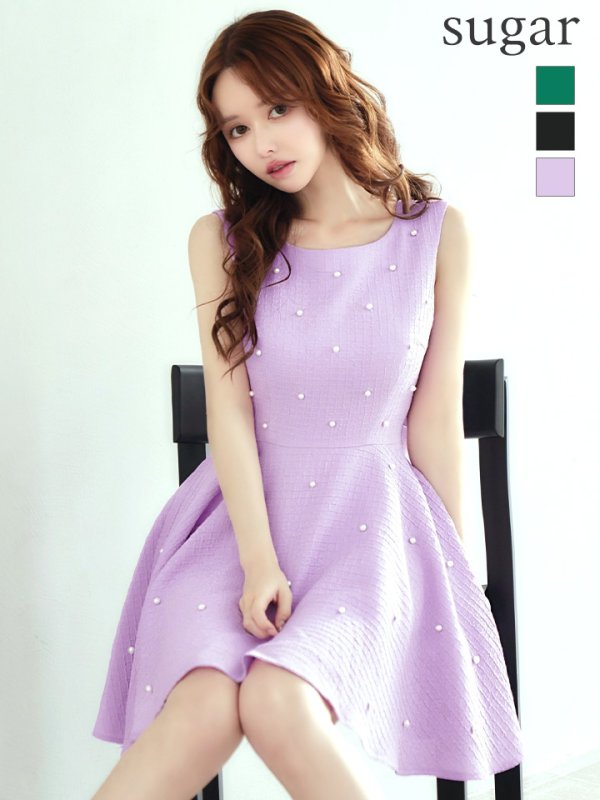 ラベンダー モデル:ゆめ 身長:160cm:8号(Sサイズ)