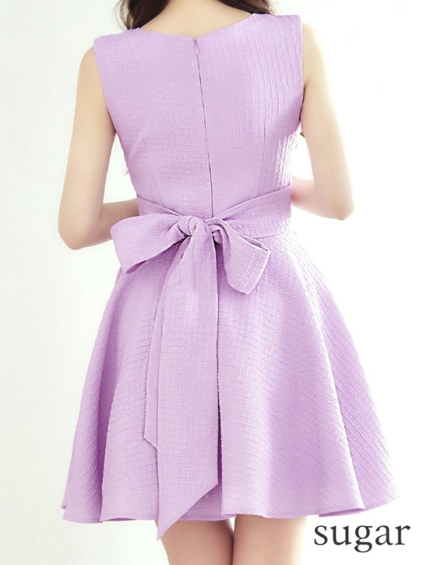 ラベンダー モデル:ゆめ 身長:160cm:8号(Sサイズ)