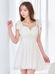 アイボリー　モデル：真優川咲　身長：158cm　着用サイズ：8号(Sサイズ)