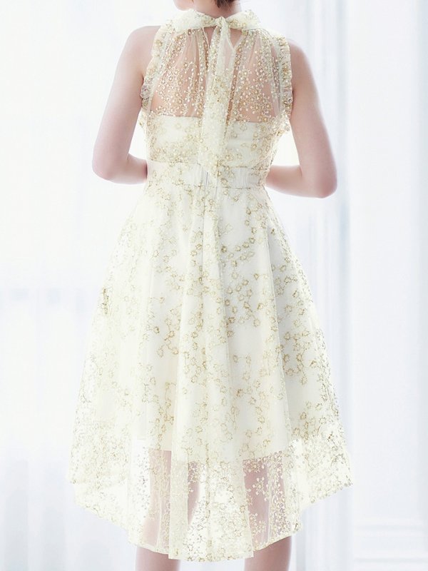 アイボリー　モデル：ゆめ　身長：160cm　着用サイズ：8号(Sサイズ)