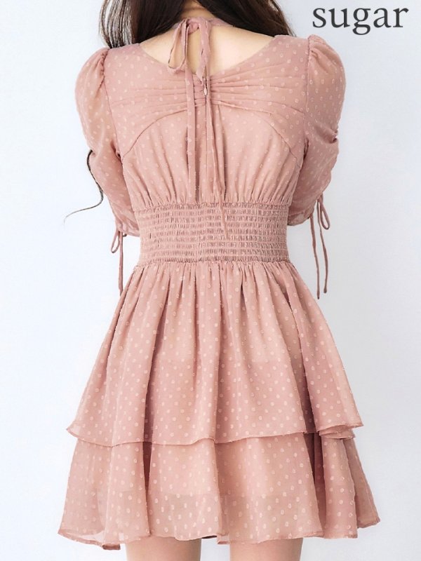 モカブラッシュ モデル：真優川咲　身長：158cm　着用サイズ：7号(Sサイズ)