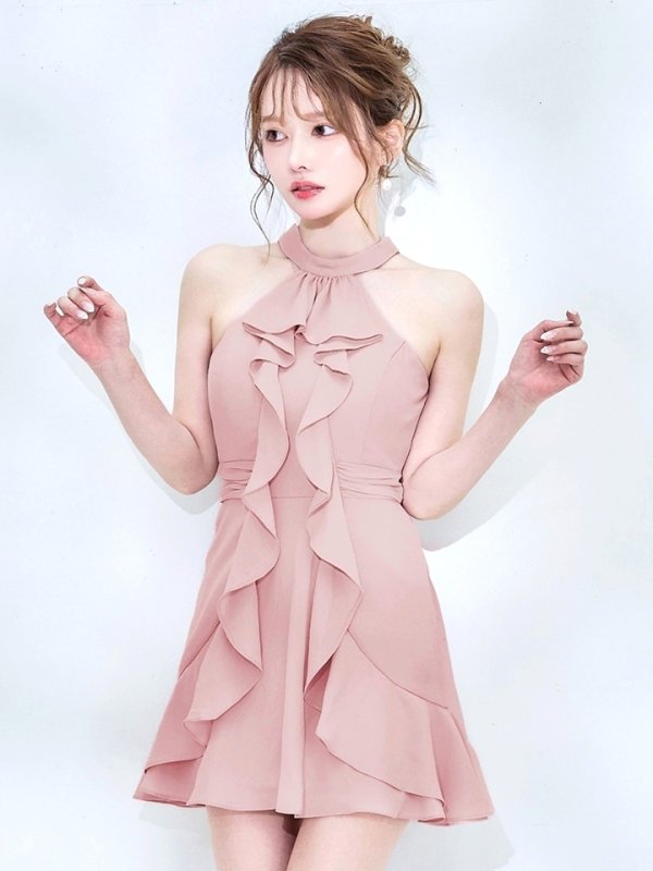 ベージュローズ　モデル：ゆめ　身長：160cm　着用サイズ：8号(Sサイズ)