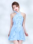 パウダーブルー　モデル：ゆめ　身長：160cm　着用サイズ：8号(Sサイズ)