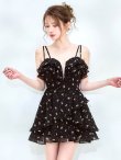 ブラック　モデル：ゆめ　身長：160cm　着用サイズ：8号(Sサイズ)