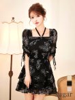 ブラックアイボリー　モデル：ゆめ　身長：160cm　着用サイズ：8号(Sサイズ)