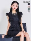 ネイビー モデル：まおちゃる　身長：158cm　着用サイズ：8号(Sサイズ)