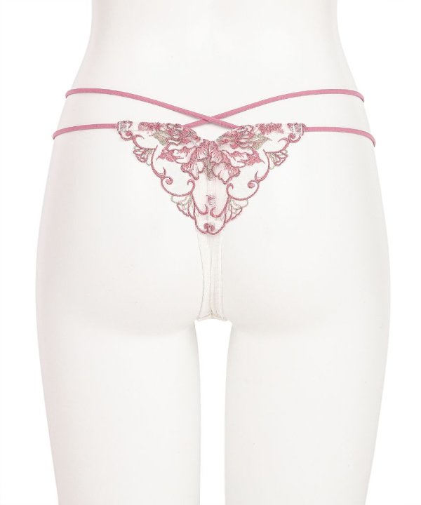 エンブレースTバック:ピンク