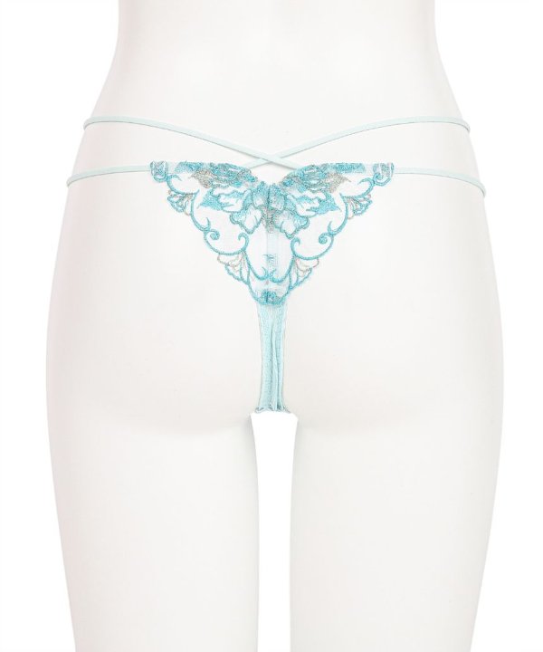 エンブレースTバック:ブルー