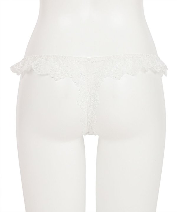 ストレッチレースTバック:ピンク