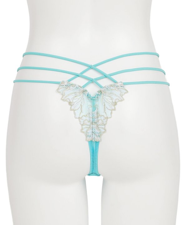 グローリーリリー エンブレース Tバック カラー:ブルー