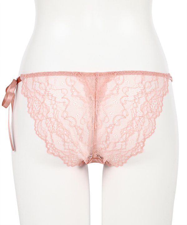ブレッシングフラワー ストレッチレース ショーツ：ピンク