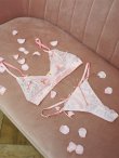 画像4: 【RAVIJOUR/ラヴィジュール】シュガリー ブラ&Tバック セット / ランジェリー / セクシーランジェリー / 下着 / 2点セット (4)
