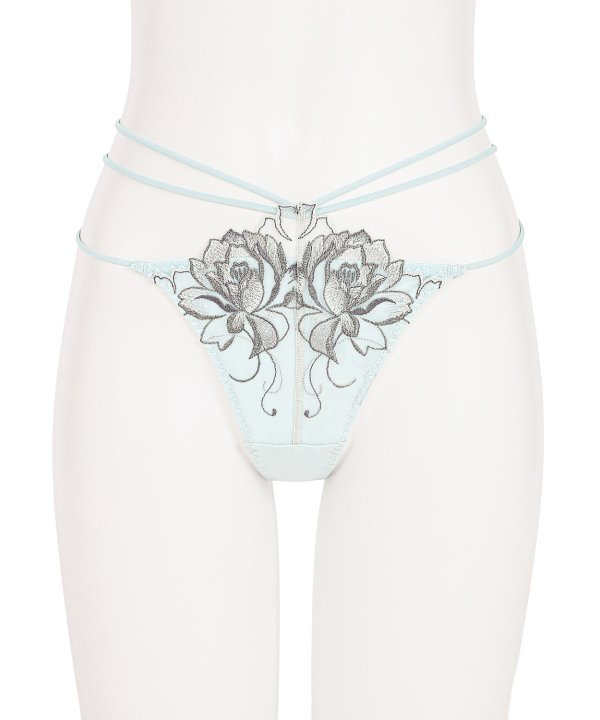 シャインベロナ Tバック：ブルー