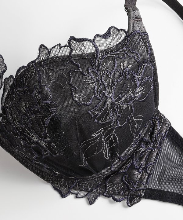 フローラルソルベ トリックリフトブラ：グレー