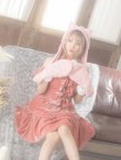 画像4: 【即日発送】さくりなちゃんコラボふわふわキャット【ハロウィンコスプレ5点セット】【S?Mサイズ/1カラー】[YMT] [RC0422SB-21rn] (4)