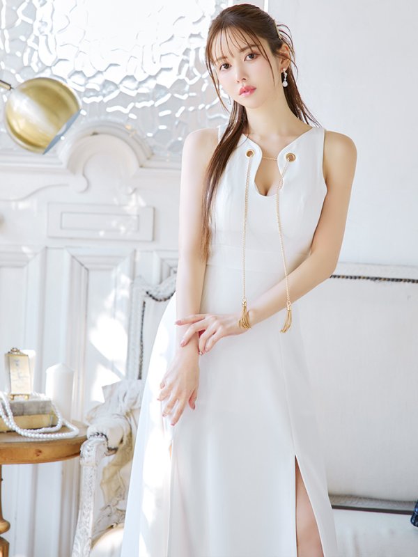 ホワイト モデル：ゆめ　身長：160cm　着用サイズ：Sサイズ