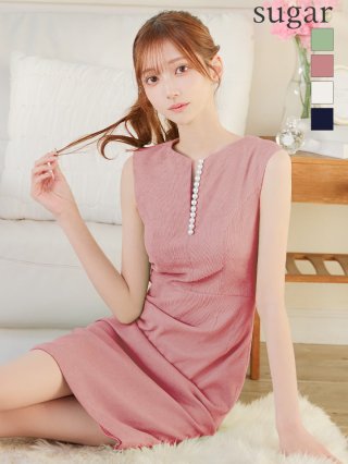 あすかちゃん着用　キャバワンピース あすかちゃん着用👗 胸見せ控えめで上品な着こなしに✨ ブラック