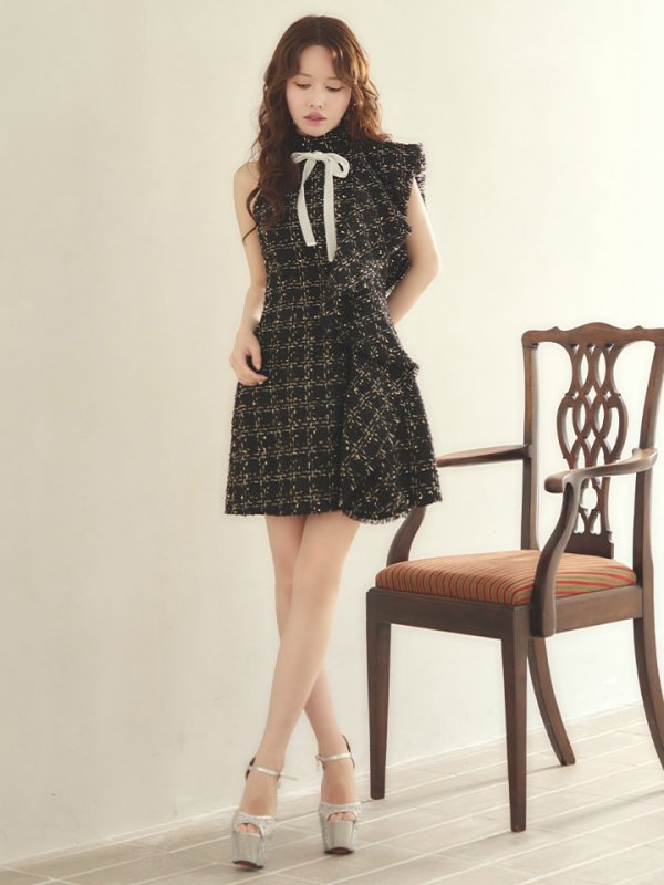 ブラック　モデル：ゆめ　身長：156cm　着用サイズ：Sサイズ