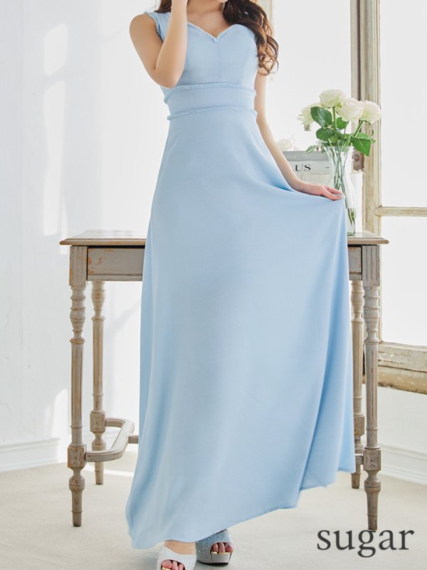 ライトブルー モデル:りな 身長:160cm 着用サイズ:Sサイズ