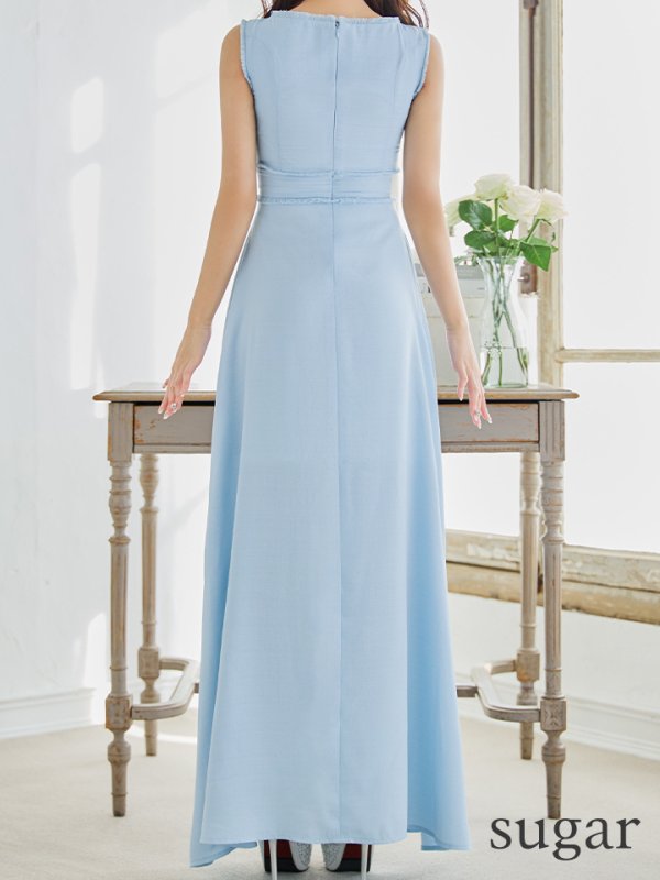 ライトブルー モデル:りな 身長:160cm 着用サイズ:Sサイズ