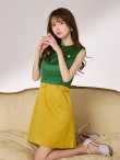 グリーンxゴールド モデル：ゆめ　身長：160cm　着用サイズ：Sサイズ