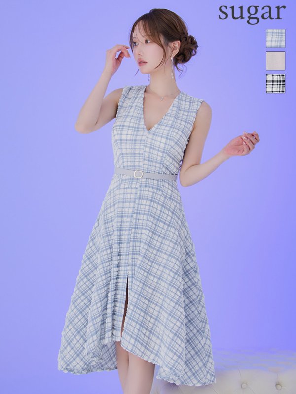 ブルー　モデル：ゆめ　身長：160cm　着用サイズ：Sサイズ