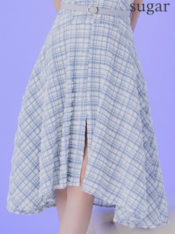 ブルー　モデル：ゆめ　身長：160cm　着用サイズ：Sサイズ