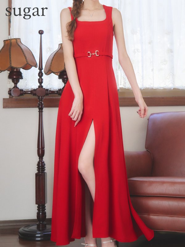 レッド モデル：ゆめ　身長：160cm　着用サイズ：Sサイズ