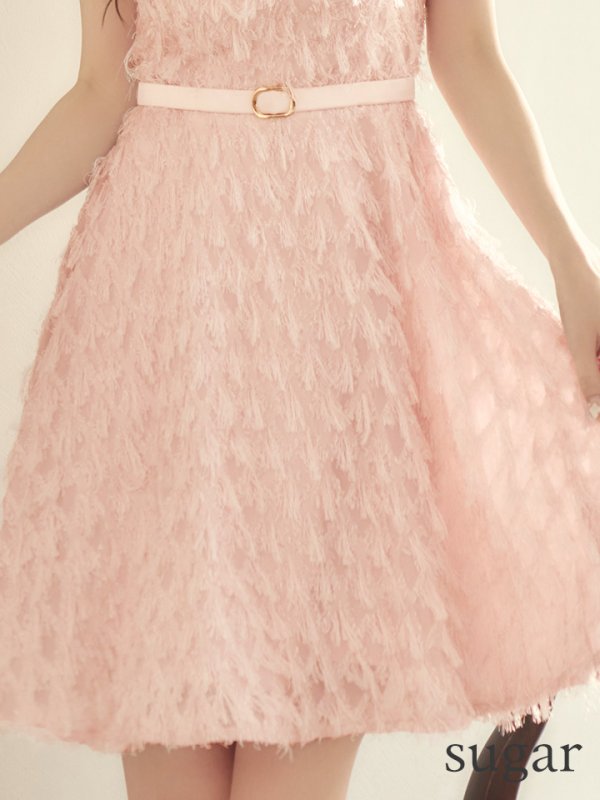 フロストピンク　モデル：ゆめ　身長：160cm　着用サイズ：Sサイズ