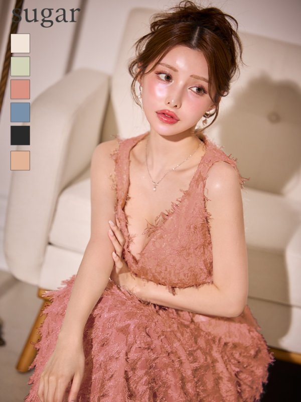 ベイクドピンク　モデル：ももか　身長：156cm　着用サイズ：Sサイズ