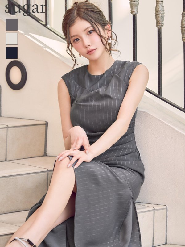 グレー　モデル：せいは　身長：160cm　着用サイズ：Sサイズ