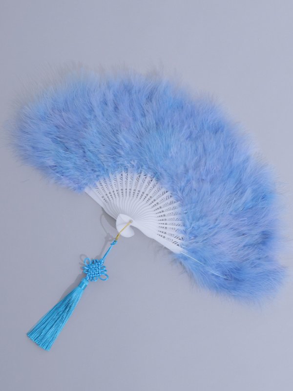 画像9: 【即日発送】【ハロウィンコスプレ小物】ファー扇子【sugarnine】【Fサイズ/2カラー】[HC02] (9)