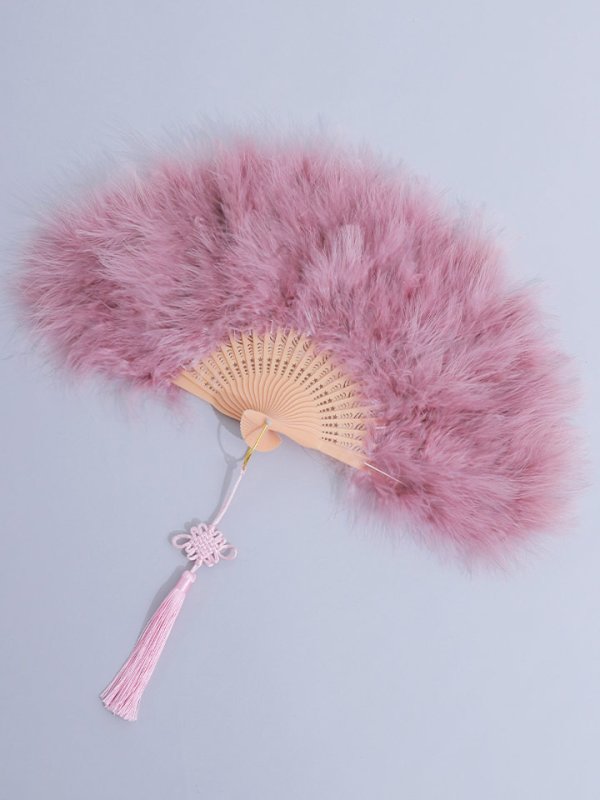 画像6: 【即日発送】【ハロウィンコスプレ小物】ファー扇子【sugarnine】【Fサイズ/2カラー】[HC02] (6)