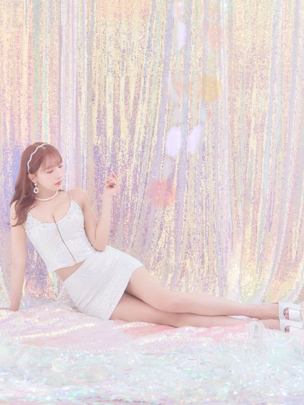 画像2: 【ANGEL R/エンジェルアール】15cmヒール/ スパンコールメッシュ/ オープントゥ/ ハイヒール/ サンダル[OF02] (2)