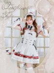 画像2: 【即日発送！】【クリスマスコスプレ7点セット】【Malymoon/マリームーン】ミルクニットフレーズたれ耳サンタドレス【SM-ML/1カラー】[HC03] (2)