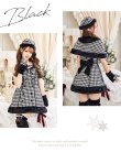 画像5: 【即日発送！】【クリスマスコスプレ9点セット】【Malymoon/マリームーン】ココ・ピエドプールケープサンタ【SM-ML/2カラー】[OF03] (5)