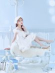 画像12: 【即日発送！】【サンタコス 4点セット】【XS-Lサイズ/4カラー】フロントビッグリボンオフショルフレアサンタ[YMT] (12)