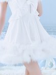 画像37: 【即日発送！】【サンタコス 4点セット】【XS-Lサイズ/4カラー】フロントビッグリボンオフショルフレアサンタ[YMT] (37)