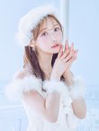 画像9: 【即日発送！】【サンタコス 4点セット】【XS-Lサイズ/4カラー】フロントビッグリボンオフショルフレアサンタ[YMT] (9)